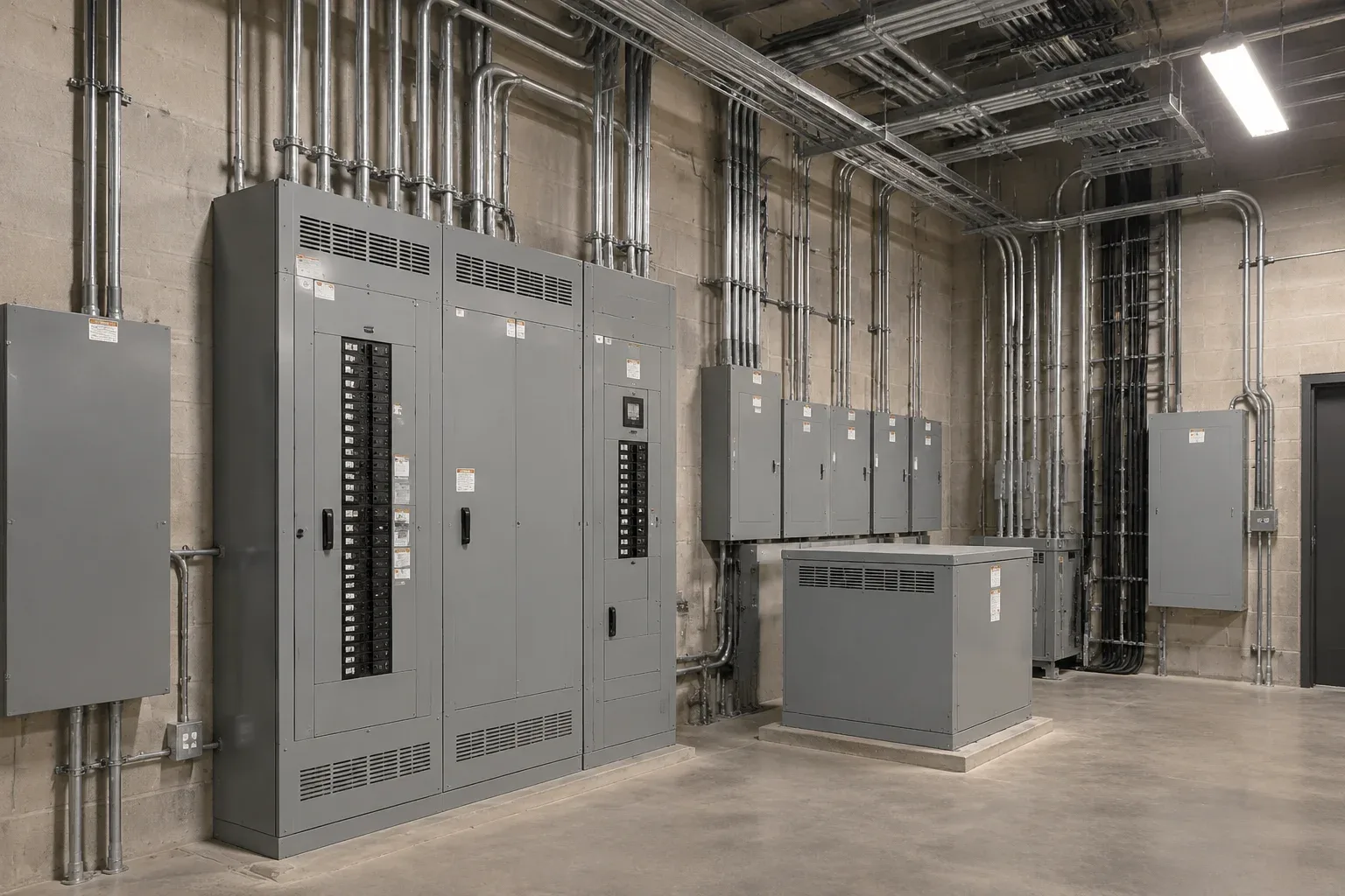 Commercial electrical panel upgrade in Stoney Creek business